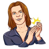 David Bowie WhatsApp Sticker #30