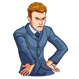 David Bowie WhatsApp Sticker #6
