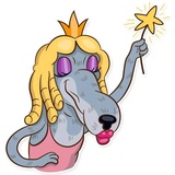 Dear Wolf WhatsApp Sticker #13