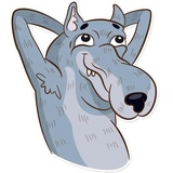 Dear Wolf WhatsApp Sticker #17