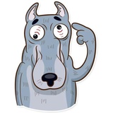 Dear Wolf WhatsApp Sticker #28