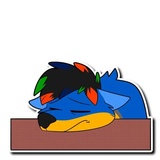 Husky & Wolf WhatsApp Sticker #17