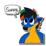 Husky & Wolf WhatsApp Sticker #19