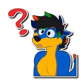 Husky & Wolf WhatsApp Sticker #2