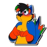 Husky & Wolf WhatsApp Sticker #28