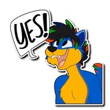 Husky & Wolf WhatsApp Sticker #7