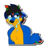 Husky & Wolf WhatsApp Sticker #9