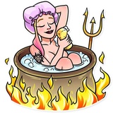 Demons Day WhatsApp Sticker #23