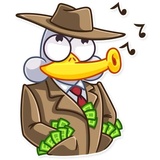 Detective Caplini WhatsApp Sticker #12