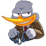 Detective Caplini WhatsApp Sticker #14