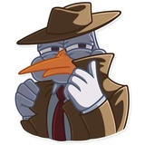 Detective Caplini WhatsApp Sticker #22