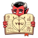 Devil In You WhatsApp Sticker #16