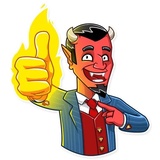 Devil In You WhatsApp Sticker #3