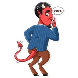 Devil In You WhatsApp Sticker #6