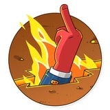 Devil In You WhatsApp Sticker #7