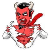 Devil In You WhatsApp Sticker #9