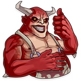 Diablo WhatsApp Sticker #3