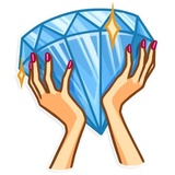 Diamond WhatsApp Sticker #5