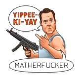 Die Hard WhatsApp Sticker #15