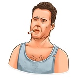 Die Hard WhatsApp Sticker #21