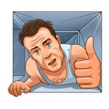 Die Hard WhatsApp Sticker #3
