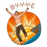 Die Hard WhatsApp Sticker #30