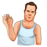 Die Hard WhatsApp Sticker #5