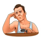 Die Hard WhatsApp Sticker #7