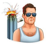 Die Hard WhatsApp Sticker #8