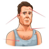 Die Hard WhatsApp Sticker #9