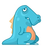 Dino Wa WhatsApp Sticker #4