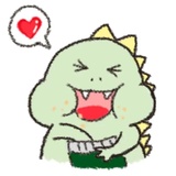 Dinosaur Andre WhatsApp Sticker #7