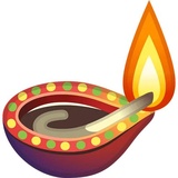 Diya Candle WhatsApp Sticker #13