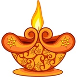 Diya Candle WhatsApp Sticker #16
