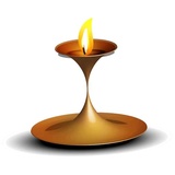 Diya Candle WhatsApp Sticker #23