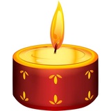 Diya Candle WhatsApp Sticker #27