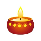 Diya Candle WhatsApp Sticker #29