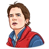 Back to the Future WhatsApp Sticker #15