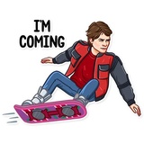 Back to the Future WhatsApp Sticker #17