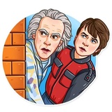 Back to the Future WhatsApp Sticker #21