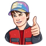 Back to the Future WhatsApp Sticker #4
