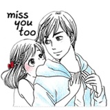 Doddle Couple in love WhatsApp Sticker #16