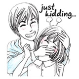 Doddle Couple in love WhatsApp Sticker #19