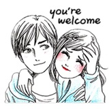 Doddle Couple in love WhatsApp Sticker #26