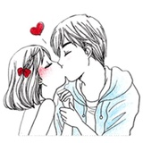 Doddle Couple in love WhatsApp Sticker #30