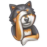 Dog it WhatsApp Sticker #19