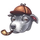 Dog it WhatsApp Sticker #20