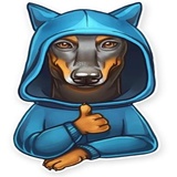 Dog it WhatsApp Sticker #3