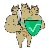 Doge Coin WhatsApp Sticker #4