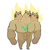 Doge Coin WhatsApp Sticker #6